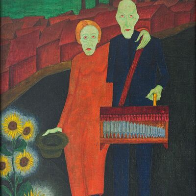 Bild vergrößern: Josef Wedewer _ Orgeldreher _ 1922