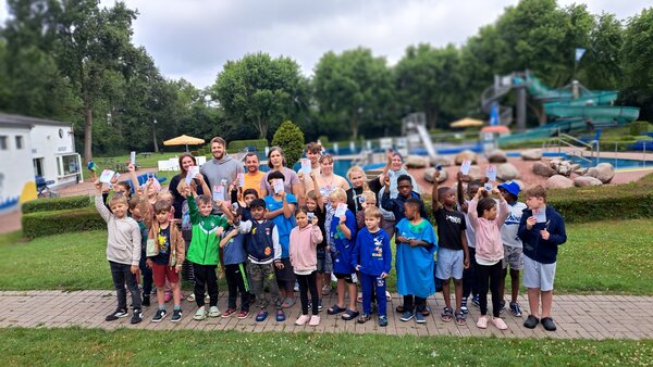 Jedes Kind soll schwimmen lernen - Abzeichen Selm 2025