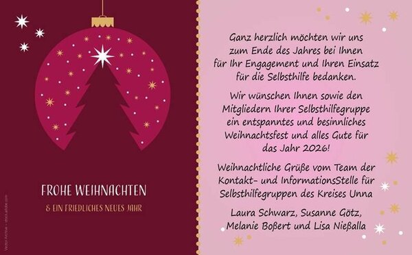 Bild vergrößern: Weihnachtsgruß
