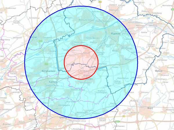 Schutz- und Überwachungszone Hamm
