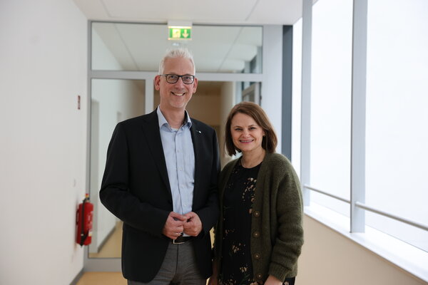 Begrüßung Torsten Göpfert und Ruza Kaltenbach 