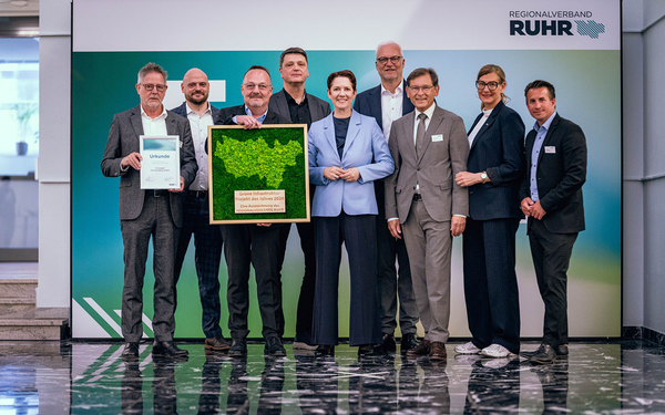 Gruppenfoto-Preisverleihung