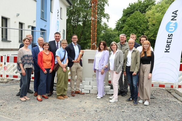 Grundsteinlegung am MBK Foto Leonie Joost Kreis Unna
