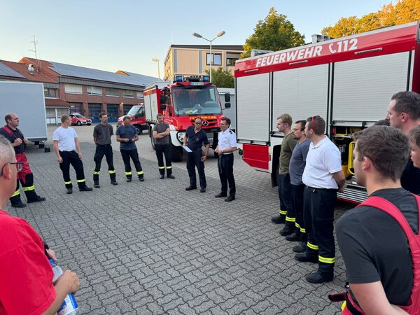 Feuerwehr unterstützt