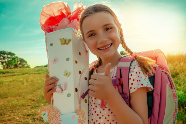 einschulung mit zuckertüte macht kind spaß