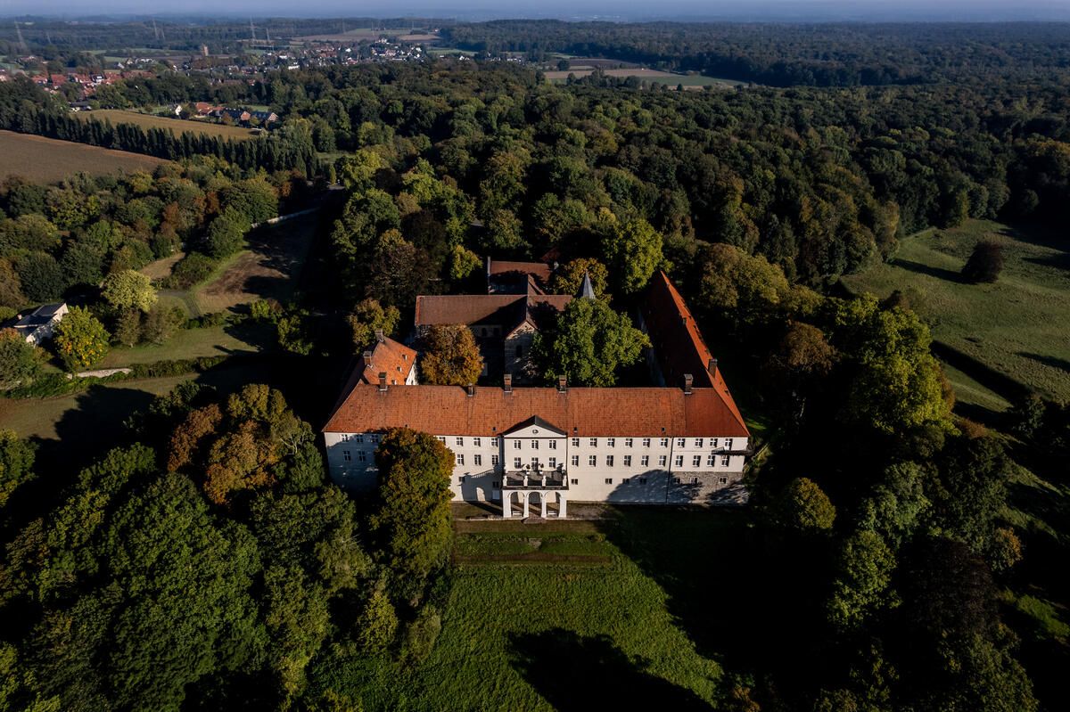 Bild vergrößern: Schloss Cappenberg Drohne