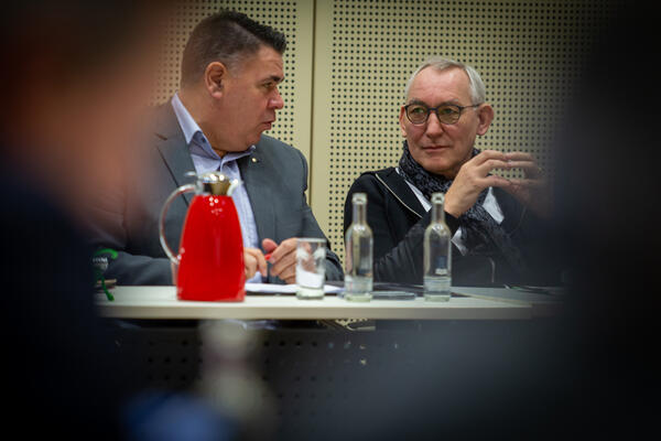 Regierungspräsident in der Bürgermeisterkonferenz