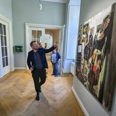 Bild vergrößern: Ausstellung Markus Fräger - Remix