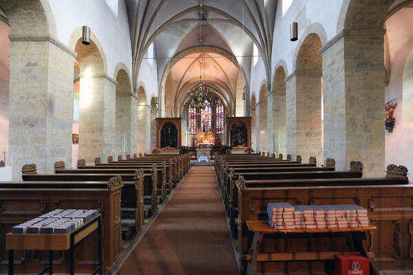 2019 - Schloss Cappenberg - Selm Stiftskirche von innen - nowofoto