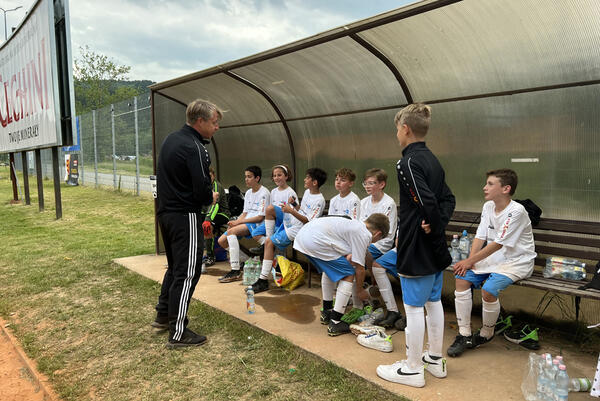 Fußballturnier in Polen - Team