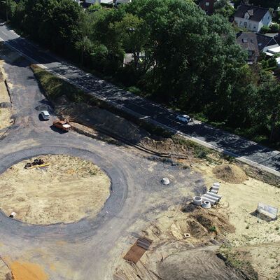 Bild vergrößern: Südkamener Spange Baustelle