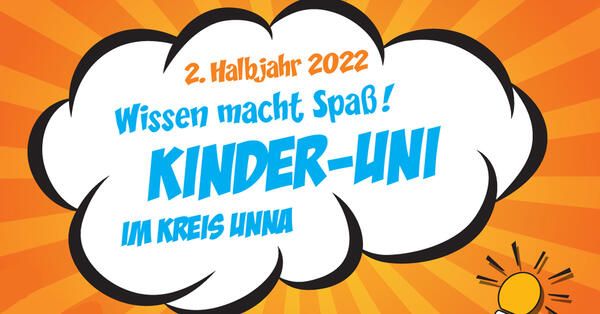 Bild vergrößern: Logo: Kinder-Uni 2. Halbjahr 2022