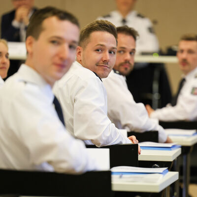 09-02 Begruessung Polizei (12) Foto Max Rolke - Kreis Unna