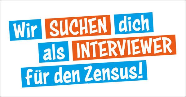 Bild vergrößern: Zensus Interviewer gesucht